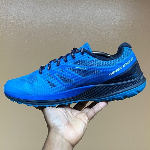 Salomon Sense Escape Trail Running Sneakers Blue Black White Size 13 main image 16